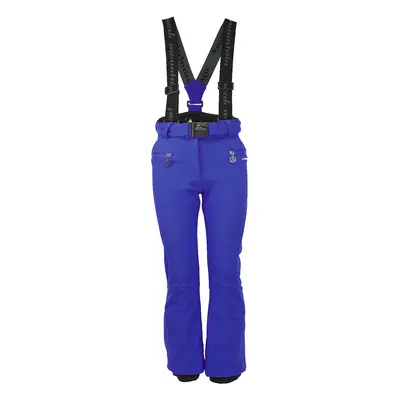 Peak Mountain Pantalon de ski softshell fille GAFUZZA Modrá