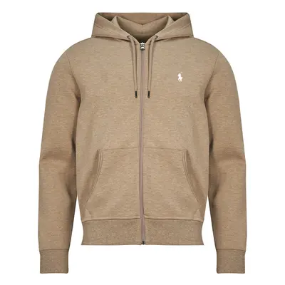 Polo Ralph Lauren SWEATSHIRT ZIPPE EN DOUBLE KNIT TECH Béžová