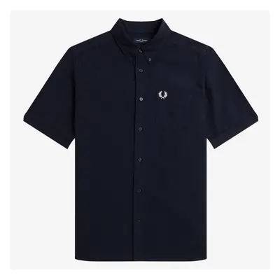 Fred Perry OXFORD SHIRT Modrá