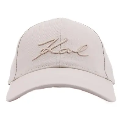 Karl Lagerfeld SIGNATURE CAP Béžová