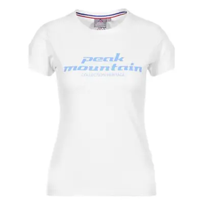 Peak Mountain T-shirt manches courtes femme ACOSMO Bílá