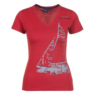 Vent Du Cap T-shirt manches courtes femme ADRIO Červená