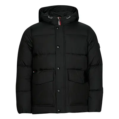 Tommy Hilfiger HILFIGER DOWN HOODED JACKET Černá