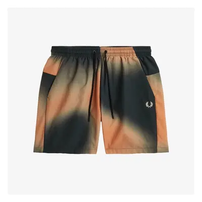 Fred Perry PRINTED SHORT Černá