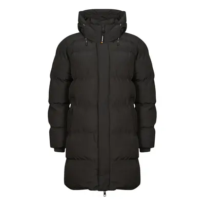 Superdry HOODEED SPORT PUFFER Černá