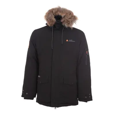 Peak Mountain Parka de ski vraie fourrure homme CADOGAN Černá