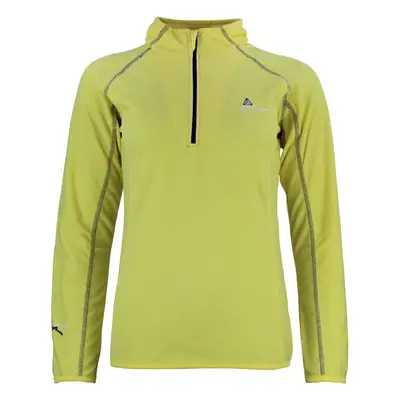 Peak Mountain Sweat polaire 1/2 zip femme AFINE Žlutá