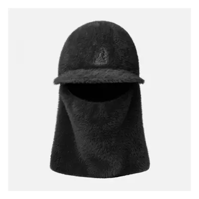 Kangol Faux fur balaclava Černá