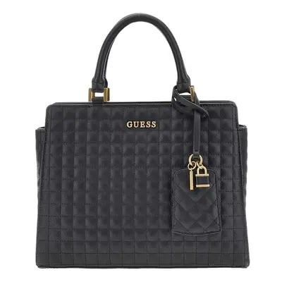 Guess TIA LUXURY SATCHEL Černá