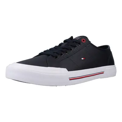 Tommy Hilfiger CORE CORPORATE VULC LEAT Modrá