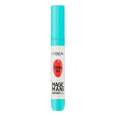 L'oréal Felt Nail Polish Magic Mani Touch-ups Go - 301 Coral Oranžová