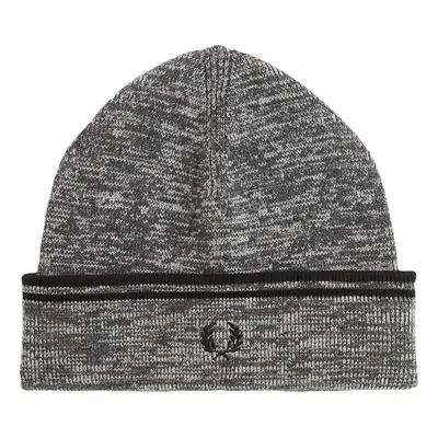 Fred Perry Twin Tipped Merino Wool Beanie Šedá