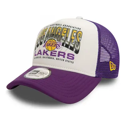 New-Era Nba team colour trucker loslak Fialová