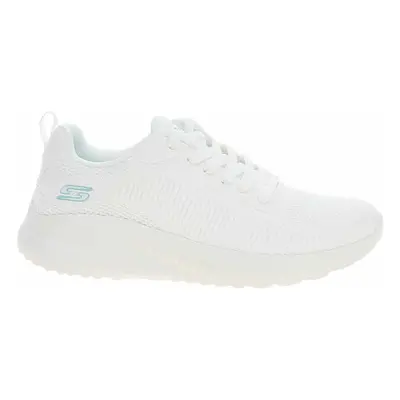 Skechers Bobs Squad Chaos - Face Off off white Bílá