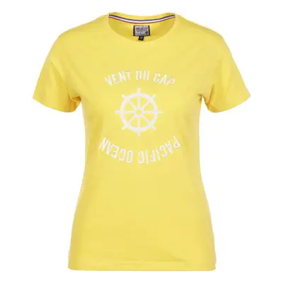 Vent Du Cap T-shirt manches courtes femme ACHERYL Žlutá