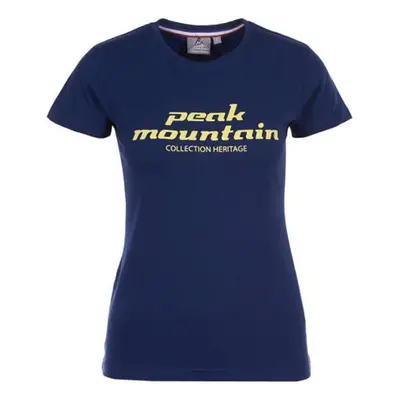 Peak Mountain T-shirt manches courtes femme ACOSMO Tmavě modrá