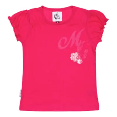 Miss Girly T-shirt manches courtes fille FABOULLE Růžová