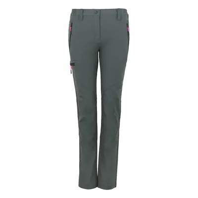 Peak Mountain Pantalon de randonnée femme ABOR Šedá