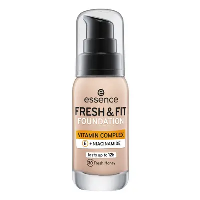 Essence Fresh Fit Vitamin Complex Foundation - 30 Fresh Honey Béžová