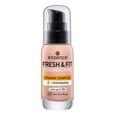 Essence Fresh Fit Vitamin Complex Foundation - 40 Fresh Sun B Béžová