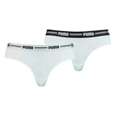 Puma Brazilian Briefs 2 Pack Bílá