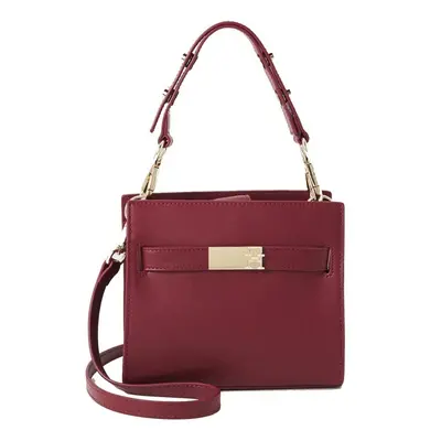 Tommy Hilfiger TH HERITAGE MINI SATCHEL Bordó