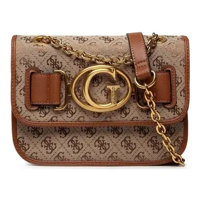 Guess AILEEN CROSSBODY FLAP Béžová