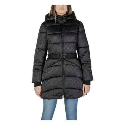 Guess SELINE LOGO MIDI PUFFER W4BL58 WGL72 Černá