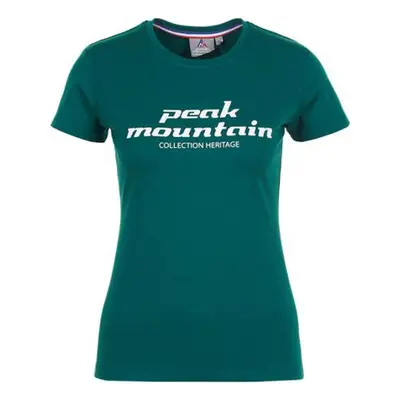 Peak Mountain T-shirt manches courtes femme ACOSMO Zelená