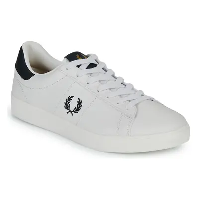 Fred Perry SPENCER LEATHER Bílá