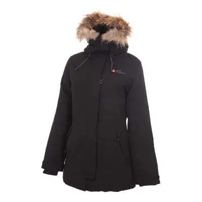 Peak Mountain Parka de ski avec vraie fourrure femme AKAGAN Černá