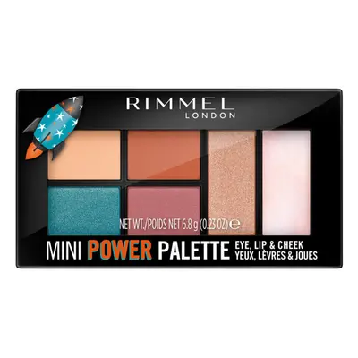 Rimmel London Mini Power Palette - 04 Pioneer Modrá