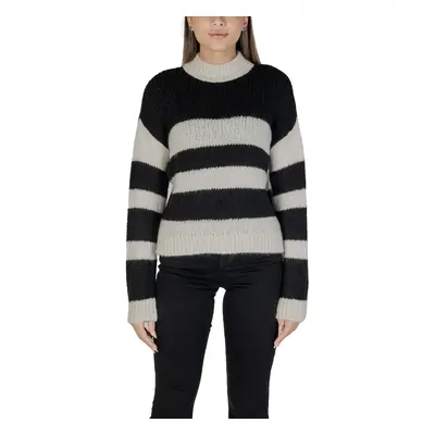 Jacqueline De Yong JDYDINEA SIA L/S HN STRIPE PULLOVER KNT 15330716 Černá