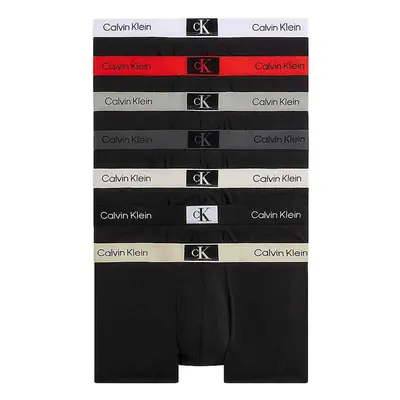 Calvin Klein Jeans Cotton Stretch 7 Pack Trunks Black Černá