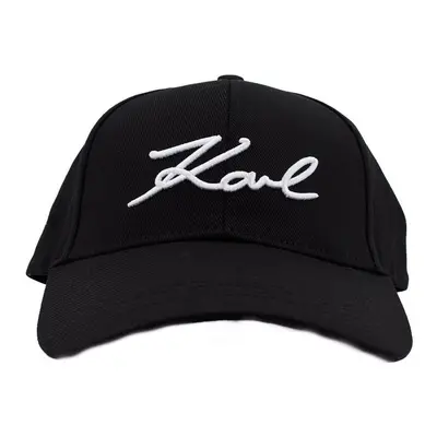 Karl Lagerfeld SIGNATURE CAP Černá