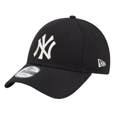 New-Era New York Yankees 940 Metallic Logo Cap Černá