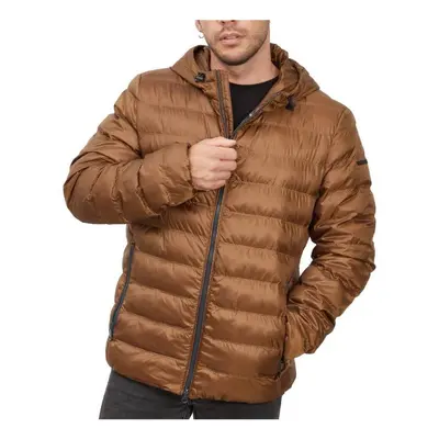 Geox M DENNIE HOOD_JKT Hnědá