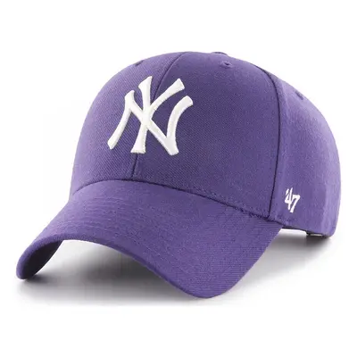 '47 Brand Cap mlb new york yankees mvp snapback Fialová