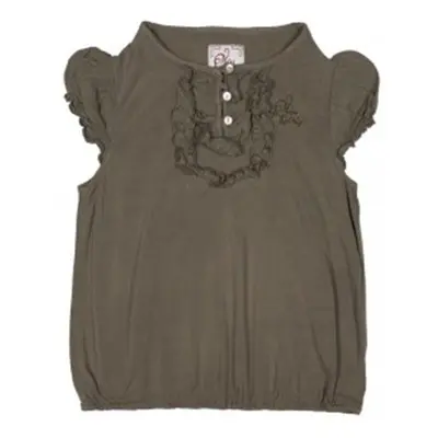 Miss Girly T-shirt manches courtes FIFLEUR Khaki