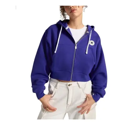 Converse RETRO FULL-ZIP HOODIE Fialová