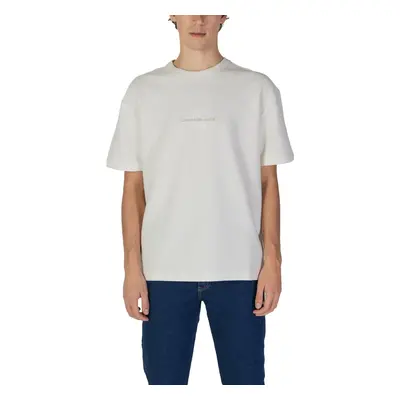 Calvin Klein Jeans CITY GRID SS TEE J30J325645 Béžová