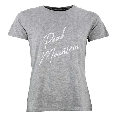 Peak Mountain T-shirt manches courtes femme ATRESOR Šedá