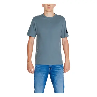 Calvin Klein Jeans BADGE REGULAR TEE J30J323484 Šedá