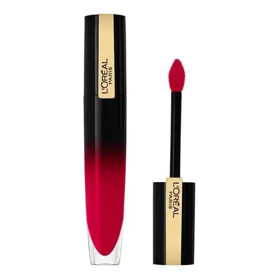 L'oréal Signature Lacquered Liquid Lipstick - 311 Be Brilliant Červená