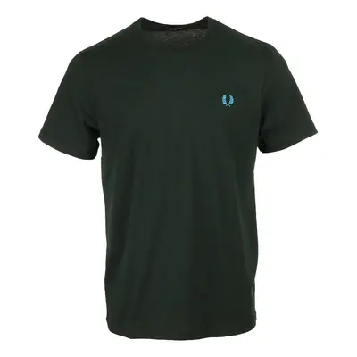 Fred Perry Crew Neck Tee Shirt Zelená