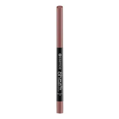 Essence 8H Matte Comfort Lip Pencil - 02 Silky Hazelnut Hnědá