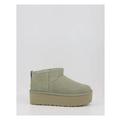 UGG CLASSIC ULTRA MINI PLATFORM SHADED CLOVER Zelená