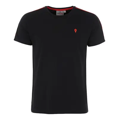 Degré Celsius T-shirt manches courtes homme CRANER Černá