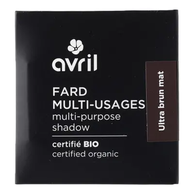 Avril Certified Organic Eyeshadow - Ultra Brun Mat Hnědá