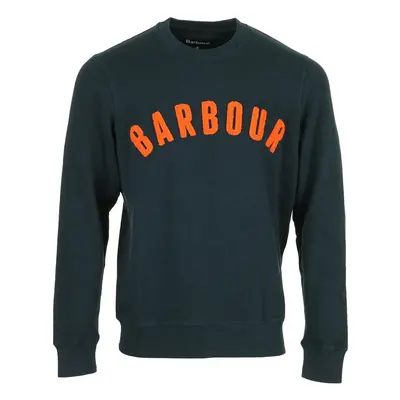 Barbour Prep Logo Crew Modrá